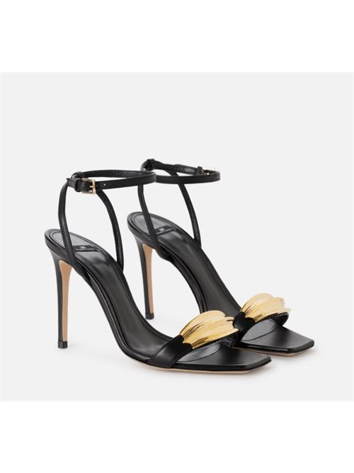 SANDALS WITH JEWEL DETAIL ELISABETTA FRANCHI | SA45L52E2110 nero